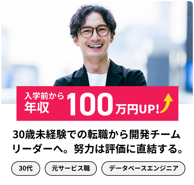  30歳未経験での転職から開発チームリーダーへ。努力は評価に直結する。